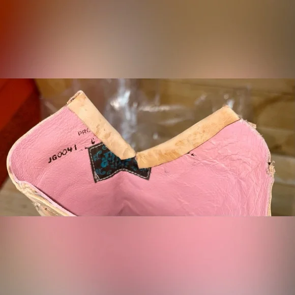 Junk Gypsy by Lane Hard to Handle over the knee cowgirl boots in tonal Cream - Picture 10 of 11